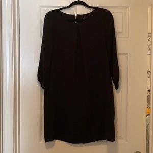 H&M Black Shift Dress- 3/4 sleeve